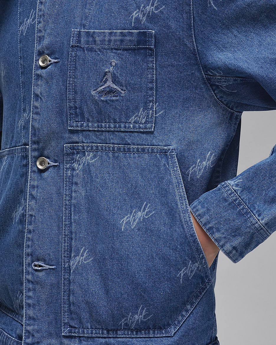 Jordan Flight Heritage Men s Denim Jacket